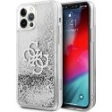 Guess GUHCP12LLG4GSI iPhone 12 Pro Max 6.7" sidabrinis/sidabrinis hardcase 4G Big Liquid Glitter Guess GUHCP12LLG4GSI iPhone 12 Pro Max 6.7" sidabrinis/sidabrinis hardcase 4G Big Liquid Glitter