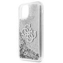 Guess GUHCP12LLG4GSI iPhone 12 Pro Max 6.7" sidabrinis/sidabrinis hardcase 4G Big Liquid Glitter Guess GUHCP12LLG4GSI iPhone 12 Pro Max 6.7" sidabrinis/sidabrinis hardcase 4G Big Liquid Glitter