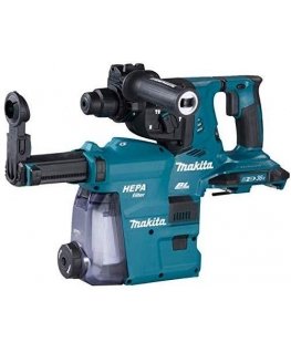Makita DHR280ZWJ Cordless perforator, 2X18 V, SDS-PLUS, 2.8J LED, VACUUM, Without batteries and charger!, MAKPACK