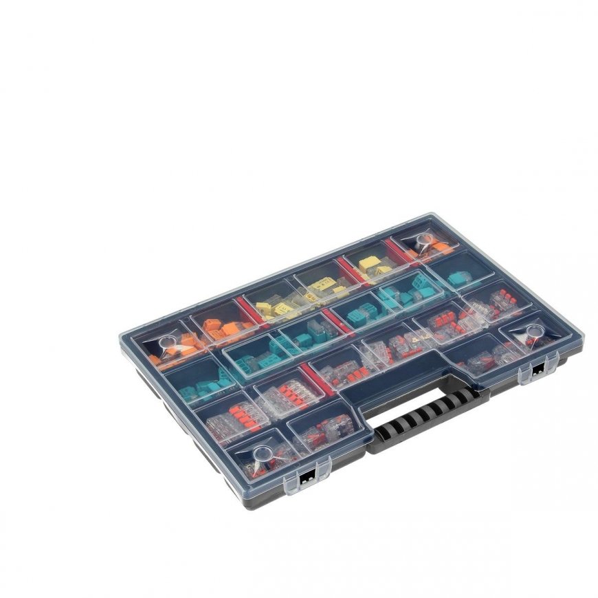 Orno HOUSE PREMIUM installation coupling set, 151 pcs. Connection: 25x 2-wire 25x 3-wire 20x 4-wire – 3