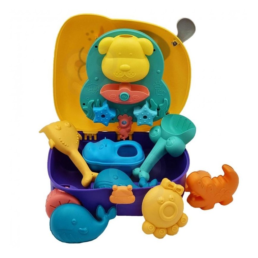 WOOPIE sand set 3in1 dog suitcase + water toy – 7