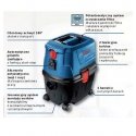 Bosch dulkių siurblys GAS 15 PS 15L su maitinimo lizdu įrankiui