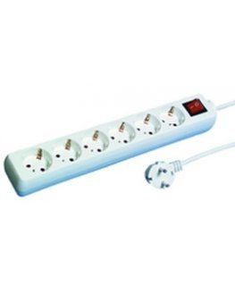REV 512360555 surge protector White 6 AC outlet(s) 250 V 1.4 m