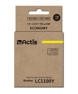 Actis KB-1100Y tintes kārtridžs 1 pcs Saderība Standarta produktivitāte Dzeltens