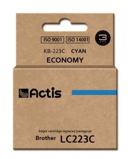 Actis cartridge KB-223C replacement Brother LC223C Standard 10 ml - Kompatibel - Tintenpatrone ink cartridge