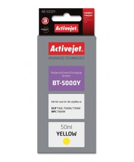Activejet AB-5000Y tindikassett 1 tk Kokkusobiv High (XL) Yield Kollane