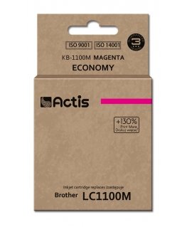 Actis KB-1100M rašalas (pakaitinis Brother LC1100M/980M standartinis 19 ml raudonos spalvos)