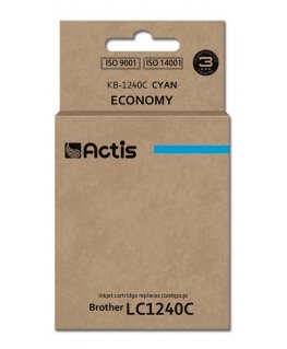 Actis KB-1240C rašalas (pakaitinis Brother LC1240C/LC1220C standartinis 19 ml mėlynas)