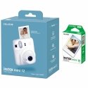 Fujifilm Instax Mini 11 Camera, Caly White + instax mini