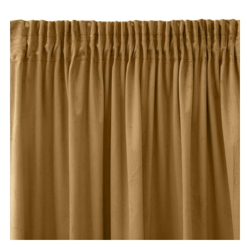 Eurofirany PIERRE CARDIN SIBEL Naktinė užuolaida iš minkšto aksomo, 260 g/m2, 140X270 cm, juosta / t – 5