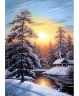 Beldizart Žiemos saulėtekis 50*70 cm WD2611
