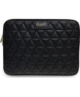 Case na tablet Guess Guess Sleeve GUCS13QLBK 13" black / black quilted