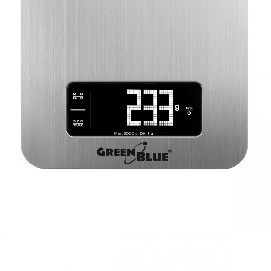 Kitchen scale GreenBlue GreenBlue GB170 Digital kitchen scale with timer min 1g max 5000g – 5