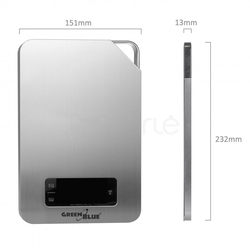 Kitchen scale GreenBlue GreenBlue GB170 Digital kitchen scale with timer min 1g max 5000g – 9