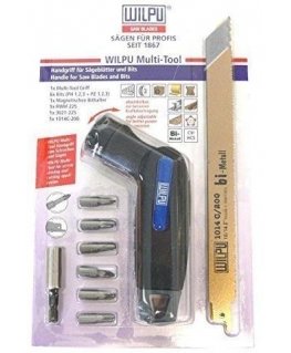 Antgalių ir pjūklelių rinkinys WILPU Nr.1 su Multi-Tool rankena