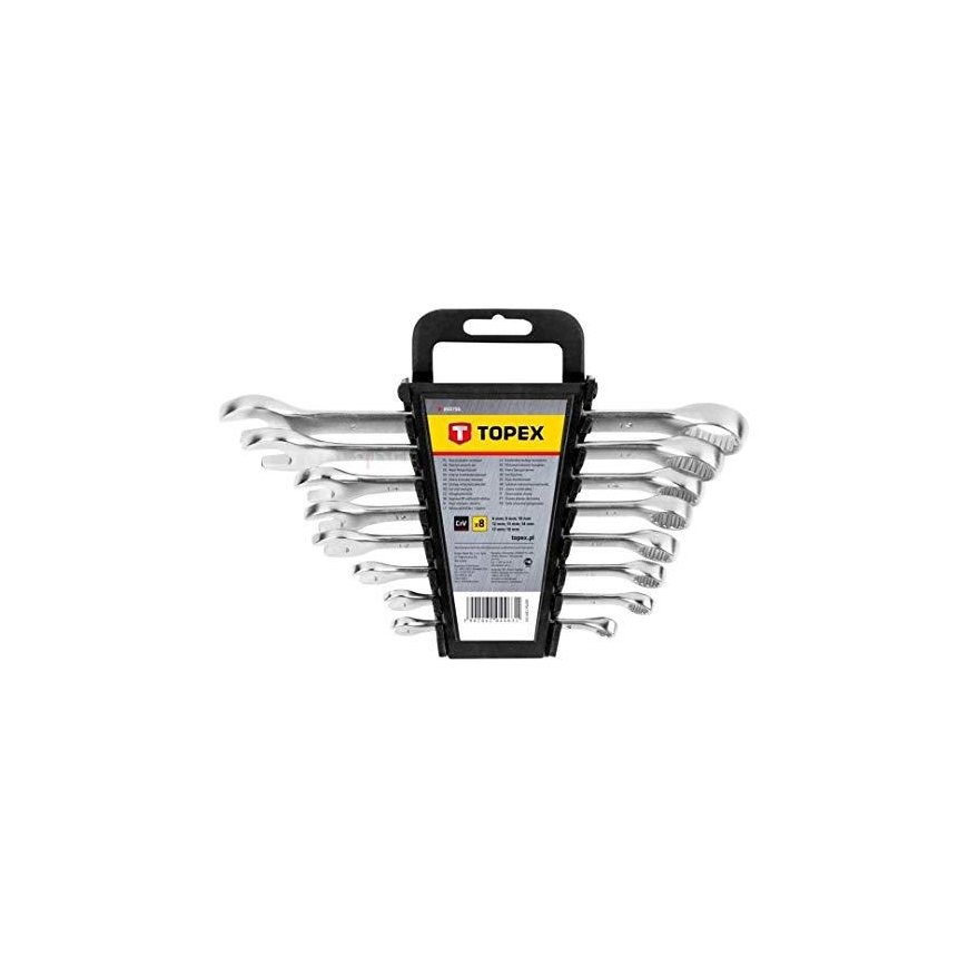 Topex Combination spanners 6-19 mm, set of 8 pcs – 2
