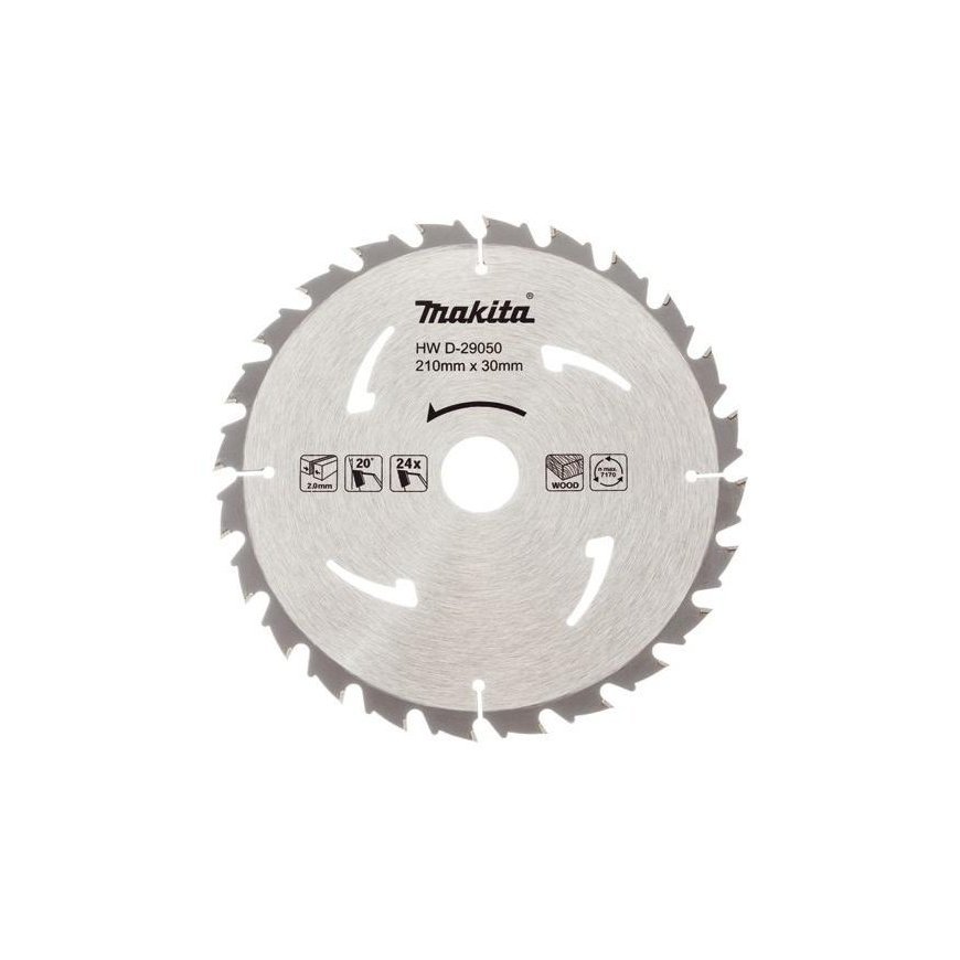 Makita D-29050 Pjovimo diskas medienai 210x30x2,0mm 24T 20° 5008MG – 2