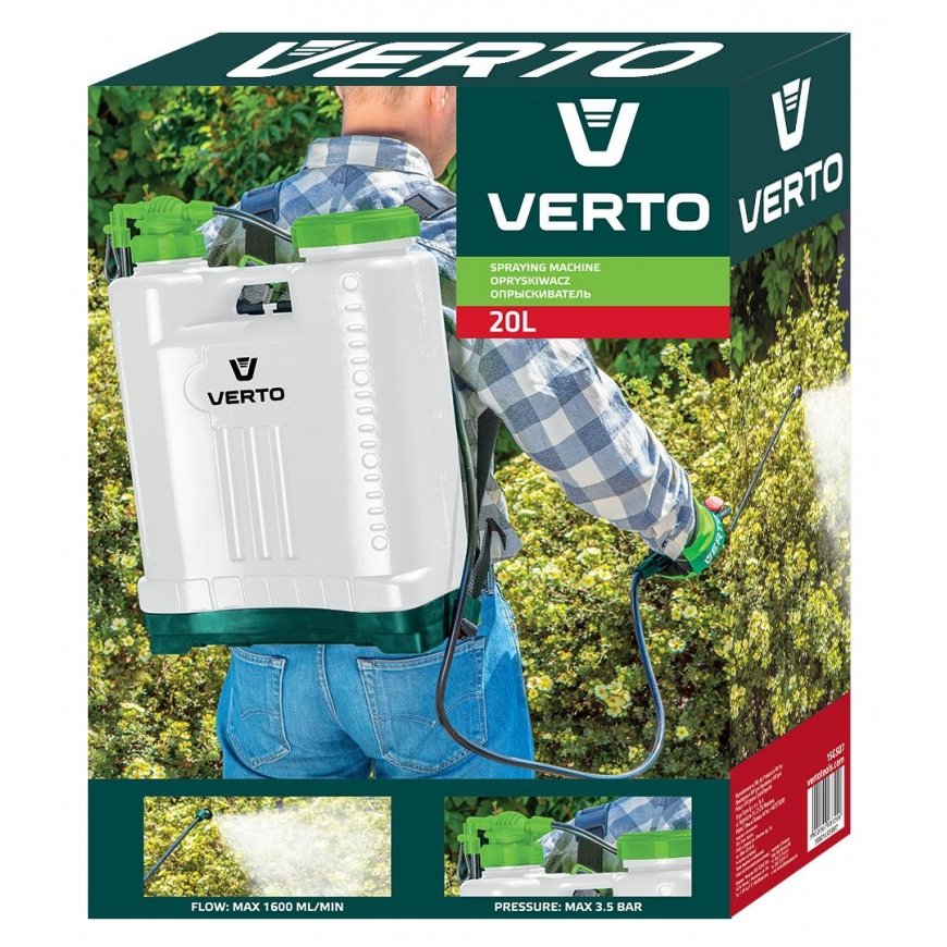 Verto 20L pressure sprayer (15G508) – 9