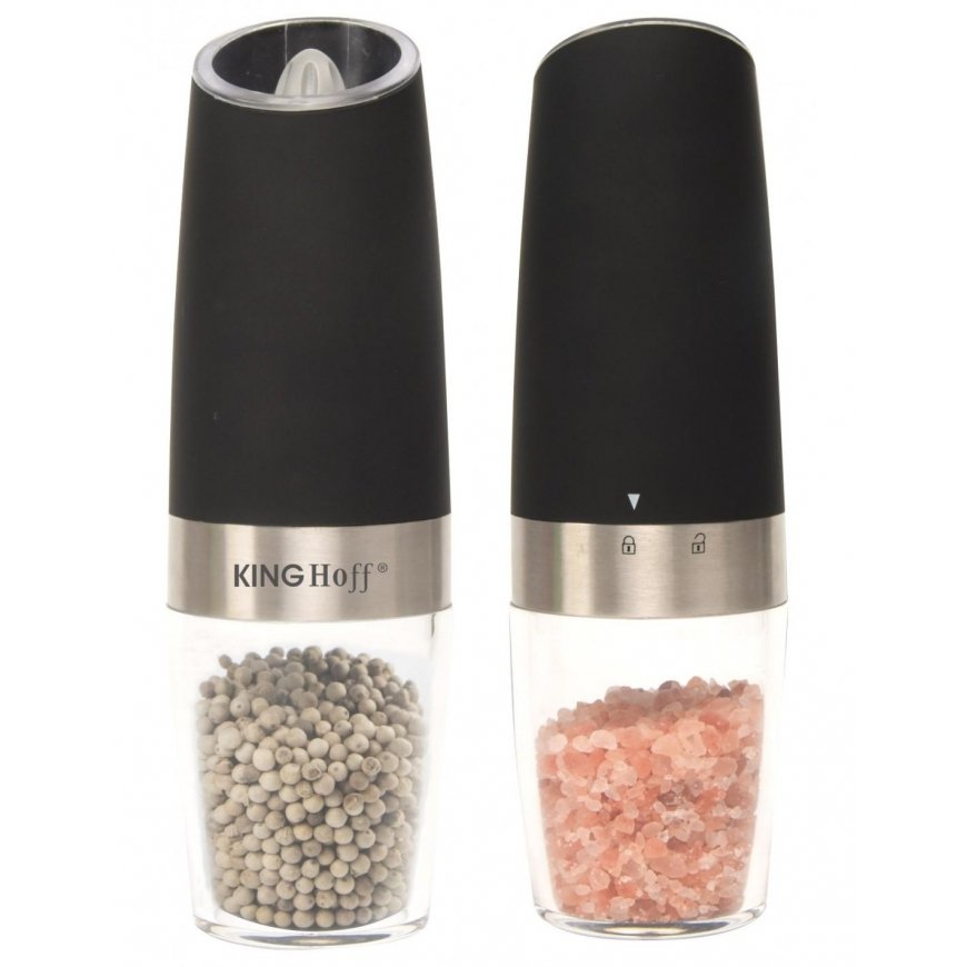 King Hoff Set of two salt and pepper mills, KH-1618