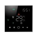 Hismart TUYA Programuojamas termostatas WiFi, juodas