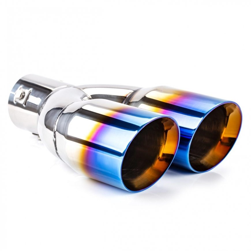 Stainless steel exhaust muffler tip amio mt 022 blc blue tan – 3