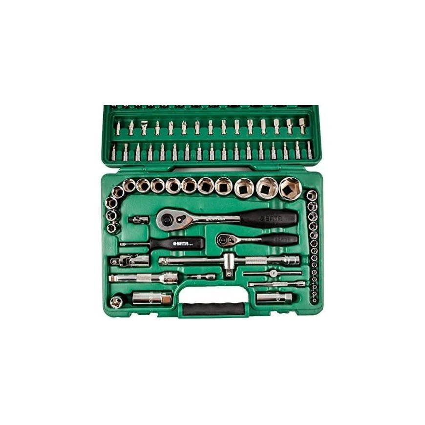 SATA. RAKTŲ RINKINYS 88el 1/2 "/ 1/4" – 5