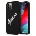 Guess GUHCP12LLSVSBW iPhone 12 Pro Max 6.7" juodas/baltas hardcase Silicone Vintage