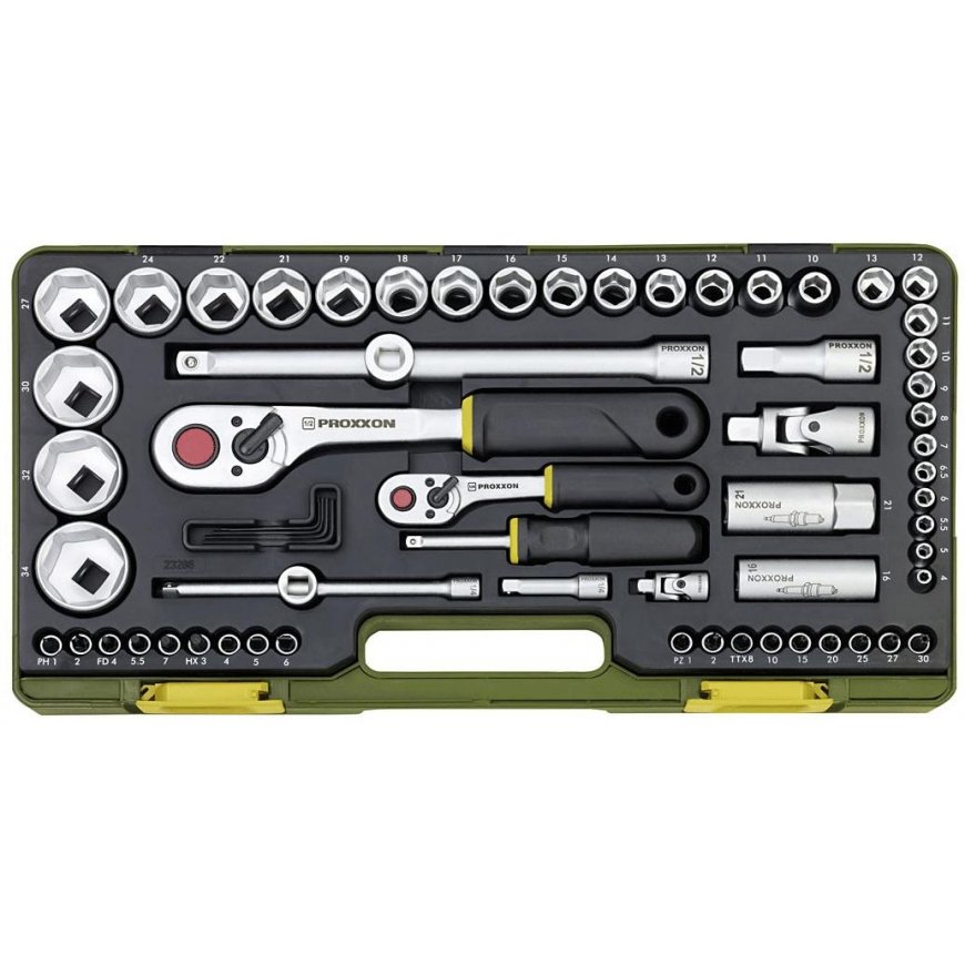 Proxxon Head set 65 pieces PROXXON