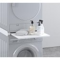 Washing machine and dryer connection Maclean shelf, aluminum, universal, max 60 kg, MC-890 Washing machine and dryer connection Maclean shelf, aluminum, universal, max 60 kg, MC-890