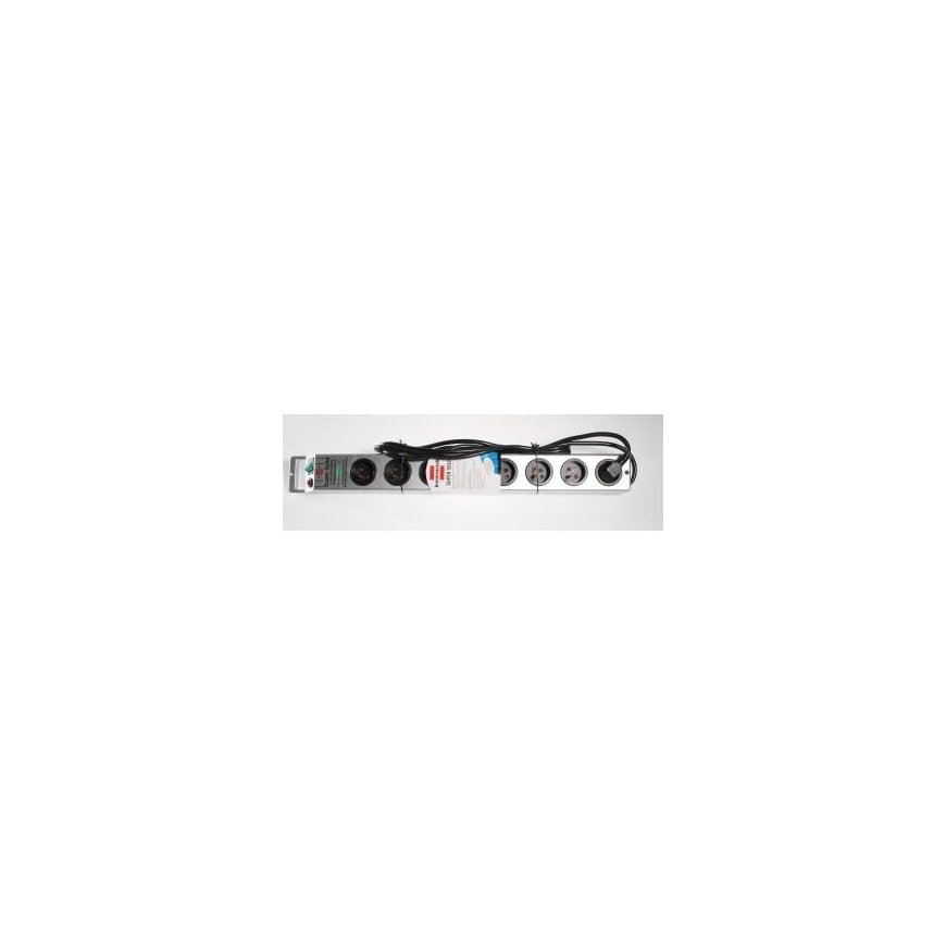 Brennenstuhl Super-Solid-Line Power Strip with 8 Outlets, 2.5m Silver (1441050000) – 2