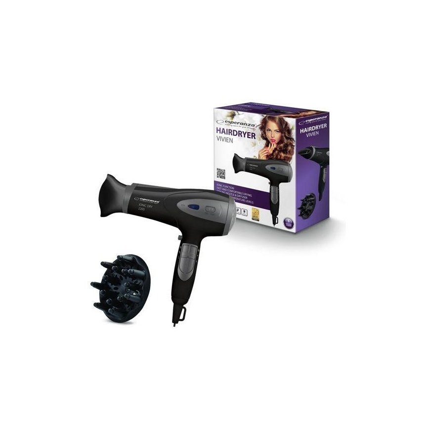 Hair dryer ESPERANZA HAIR DRYER 2200W IONIC VIVIEN EBH005K – 4