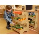 Wooden fun fair stand in the Masterkidz store Wooden fun fair stand in the Masterkidz store