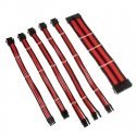 Kolink Collink Core Adept Braided Cable Extension Kit - Juodas/Raudona