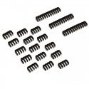 Kolink Collink Core Adept Braided Cable Extension Kit - Juodas/Raudona