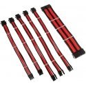 Kolink Collink Core Adept Braided Cable Extension Kit - Juodas/Raudona