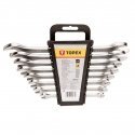 Topex Flat spanner set 6-22mm 8 pcs. (35D656)