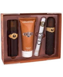 Cuba Paris Men's Set EDT 100ml + EDT 35ml + Shower Gel 200ml + Aftershave 100ml