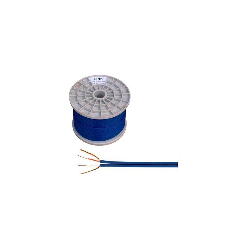 Inne LP 2 x RCA-4mm mėlynas laidas – 4
