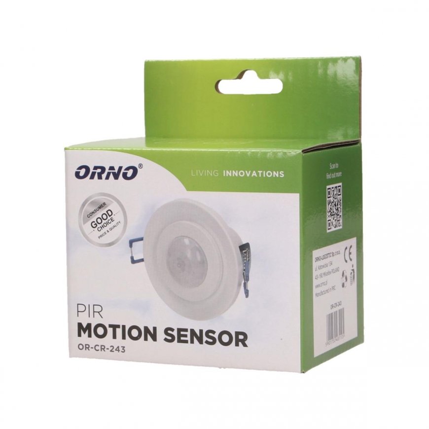 Orno motion sensor 360 ° IP20 800W for suspended ceiling (OR-CR-243) – 4