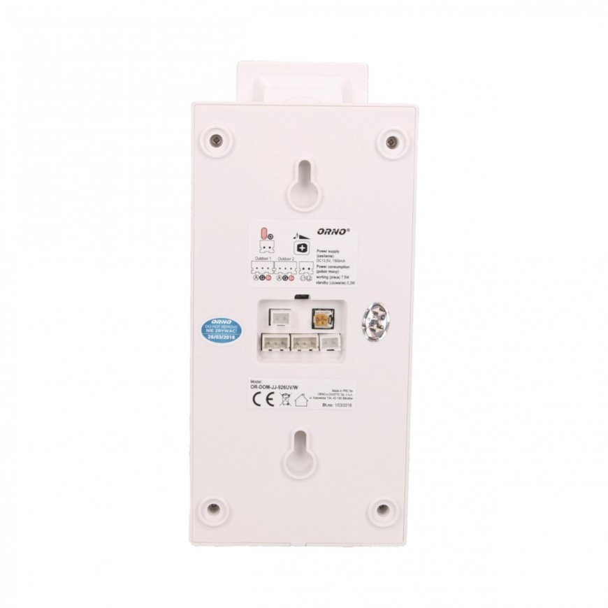 Orno Uniphone to extend the intercoms from the FORNAX series, white – 10