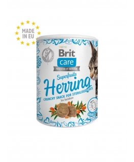 BRIT Care Cat Snack Superfruits Siļķe - kaķu cienasts - 100 g