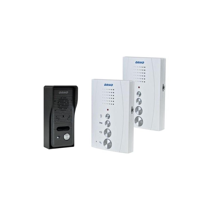 Orno Vienodo su interkomu namofono rodinys, beklausis, baltas, ELUVIO INTERCOM OR-DOM-RE-920/W - OR- – 2
