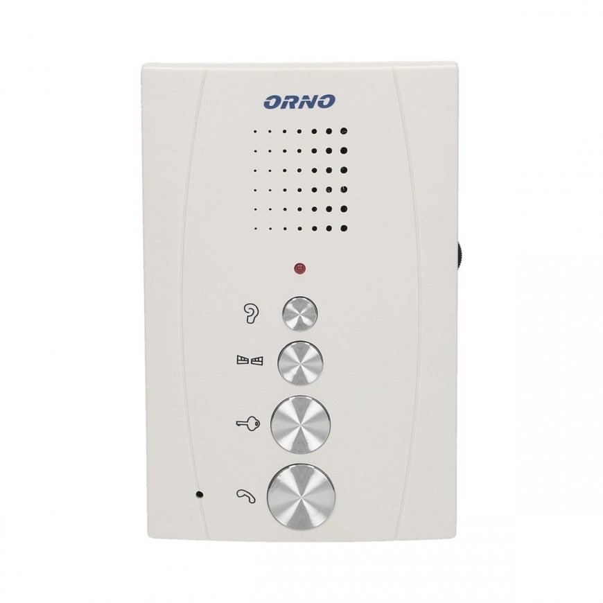 View of Ornos Vienod intercom intercom, hands-free, white, ELUVIO INTERCOM OR-DOM-RE-920/W - OR-DOM- – 6