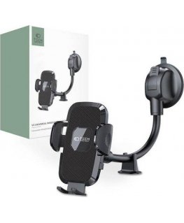 Tech Protect Tech Protect TECH PROTECT V3 UNIVERSAL LONG ARM WINDSHIELD and DASHBOARD CAR MOUNT BLACK COLOR