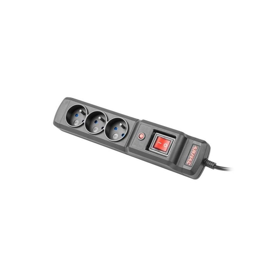 ARMAC M3/15/CZ Armac Surge Protection MULTI M3 (3 lizdai) 1,5m juodas