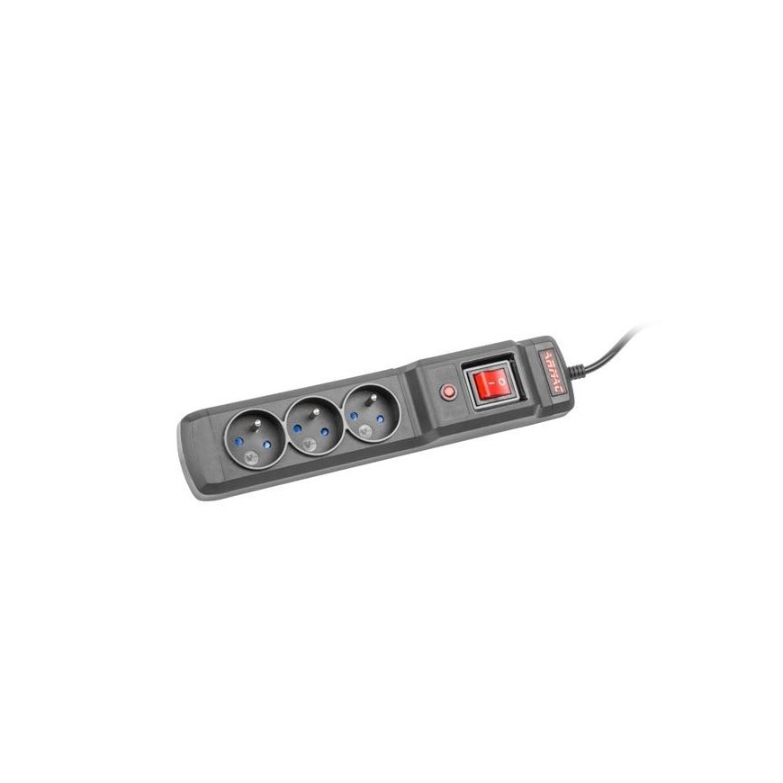 ARMAC M3/15/CZ Armac Surge Protection MULTI M3 (3 sockets) 1.5m black – 2
