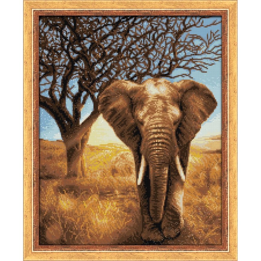 Beldizart African elephant 40x50 cm AZ-1783 – 2