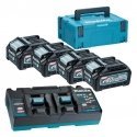 MAKITA POWER KIT 40V XGT (BL4040Fx4+DC40RB) MAKITA POWER KIT 40V XGT (BL4040Fx4+DC40RB)