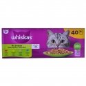 WHISKAS Mix smaków w galaretce dla kota40x85g