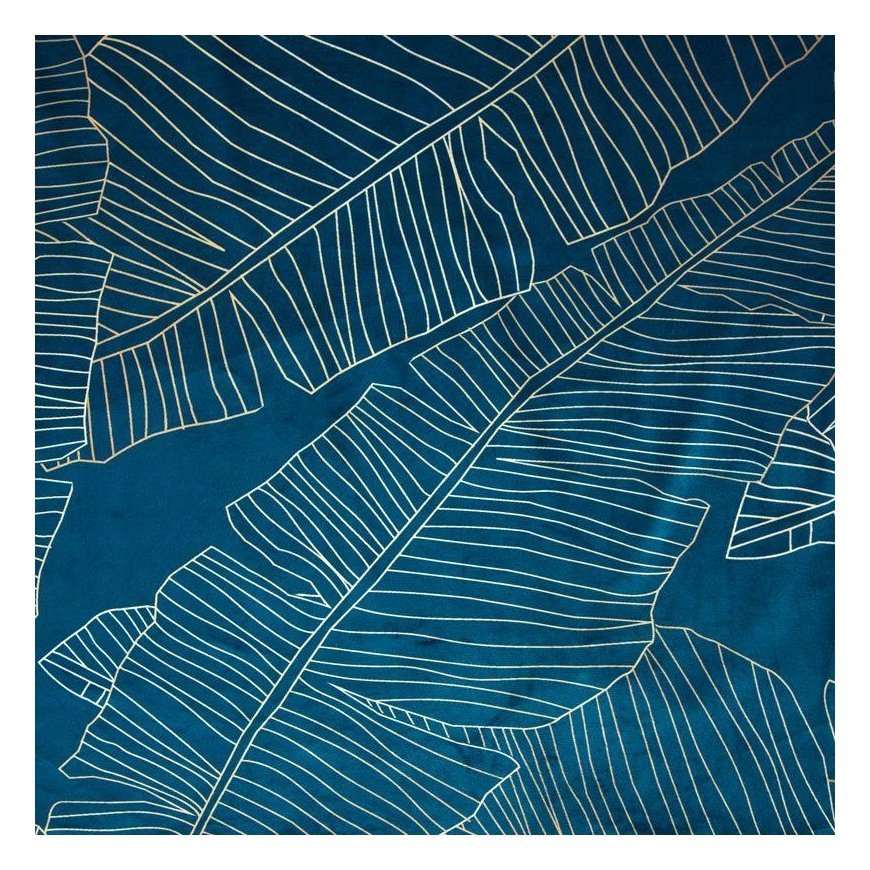 Eurofirany LIMITED COLLECTION MUSA2 Naktinė užuolaida iš minkšto aksomo su augalų raštu, 140X250 cm, – 4